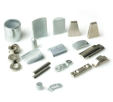 Customized NdFeB Permanent Magnets Zn Coating Industrial Neodymium Magnets