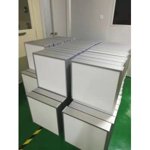 Cleanroom ceiling Mini-Pleats HEPA Air Filter with AB Glue Seal and Aluminum