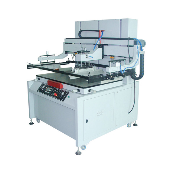 YZ-6090P flat large format advertising poster screen printing machine with