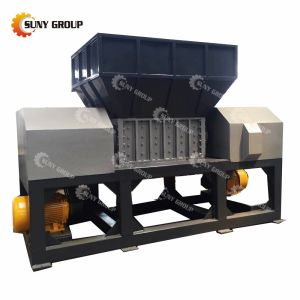 Video Outgoing-Inspection Tyre And Tire Recycling Shredder Machine Wood Chipper
