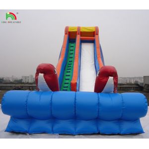 Amusement Park Top Quality Inflatable Wave Water Wet Slide for Rental Business