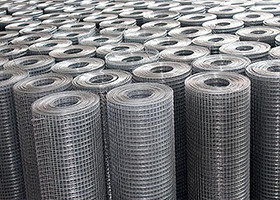 304 Alloy Stainless Steel Welded Wire Mesh , 8 Gauge Welded Wire Mesh