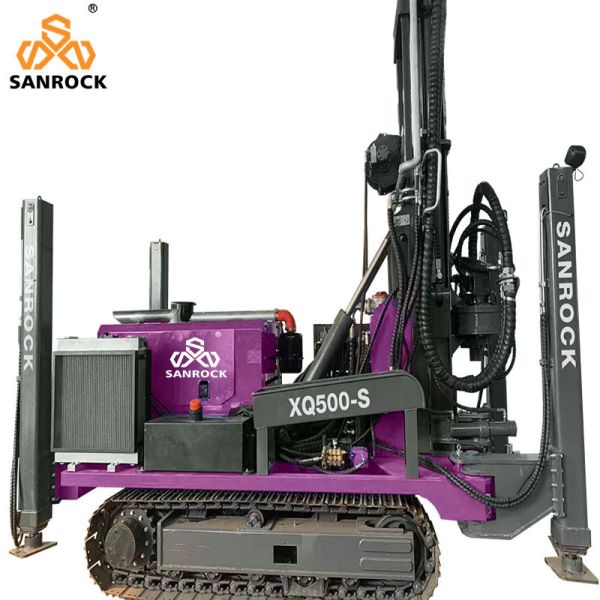 High Efficiency Water Well Drilling Rig Hydraulic Borehole Water Well Drilling Machine