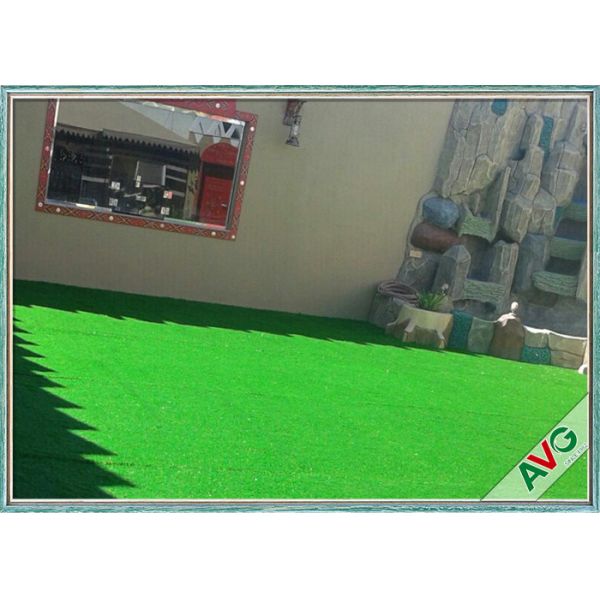 Quality Yard Ornamental Outdoor Artificial Grass / Fake Grass Save Water Attractive Color wholesale