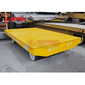Manual Workshop Cast Wheel Q235 Towed Transfer Cart