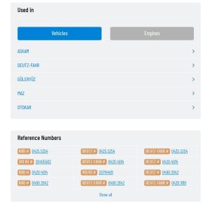 TRW Intake Valve 04255254, 20405502, 04204014 22221 for deutz