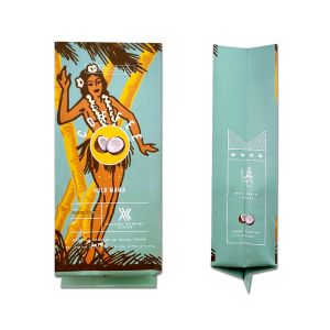 Custom Printed Composite Plastic Bag Aluminum Coffee Bag With Valve