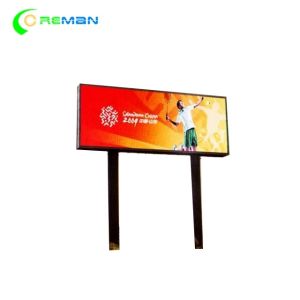 P6 SMD Outside Full Color Led Display Surface Mounted For Fix Installation Video