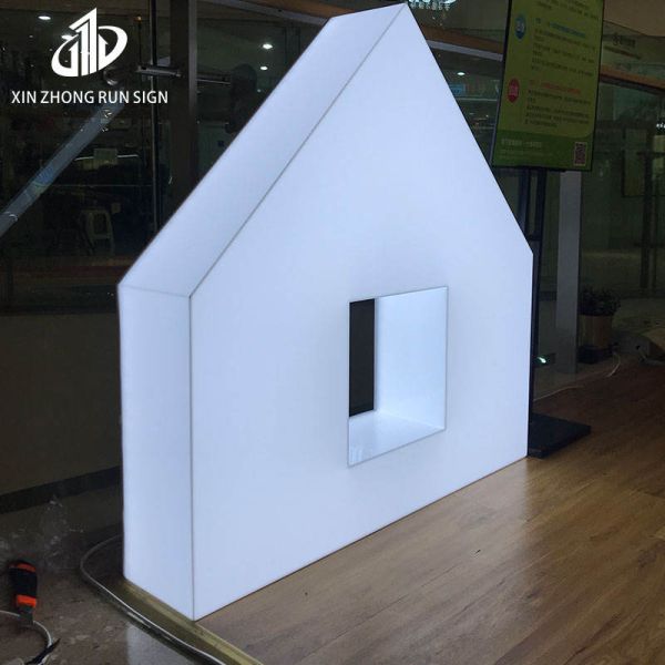 Top Quality Heat Resistant And Waterproof Boxes 3d Led Hollow Back-lit Letter Light Box