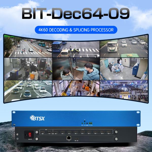 Quality 64-Channel 4K60 Video Wall Controller with 1080P and 1200P Resolution Multi-Screen Splicing Processor wholesale