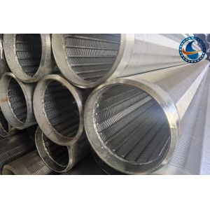 China 6-5/8 Low Carbon Galvanized Wedge Wire Screen Filter For Sand Control on sale