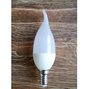 LED G45 A60 candle bulb 5/6w BULB plastic cover aluminum 2 years warranty energy