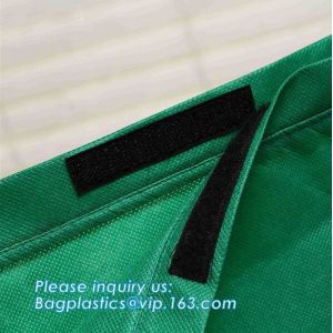 New design recycle rope handle non woven bag with eyelet, Customized printing