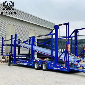 6 to 8 Car Transporter with Flexible and Stable Chassis Reinforcement