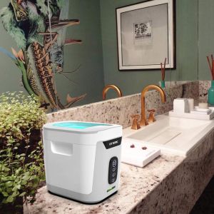 Detachable Home Ultrasonic Cleaner With UV Light Transparent Lid 50W