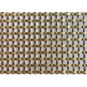 150cm SS304L Decorative Wire Mesh Grilles ISO9001 Bronze Metal Mesh