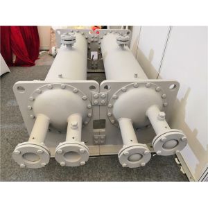 Double Circuit Copper Tube Flooded Heat Exchanger