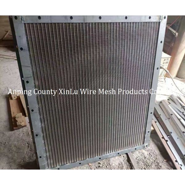 Wedge Wire Wrapped Flat Panel Johnson Screen Mesh for Filtration in Petrochemical Industry