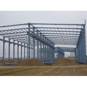 Buy cheap Steel Structure Building with Sand Blasting Sa 2.5 and 3D Model Design for Frame from wholesalers