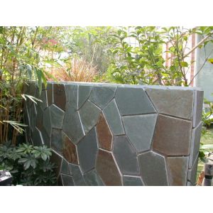 Multicolor Slate Random Flagstone,Irregular Flagstone,Crazy Stone,Landscaping