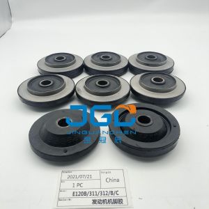 High-Quality E120B E312C E312B E311 Engine Mount Rubber For erpillar Excavator