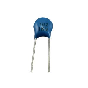 Blue Polyester Film Capacitor / High Voltage Ceramic Capacitors For X Ray