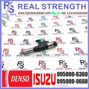 Engine Injection Parts 4HK1 6HK1 Fuel Injector Nozzle Common Rail Injector