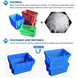 Light weight one time plastic pallets for transport and storage, Heavy duty