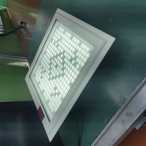 Zone 1 2 Explosion Proof GAS Station Lamp Low Profile LED Luminaire With IP66