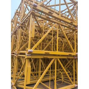 2022 Year Used Flat Top Tower Crane Zoomlion TC6013-8 60m Jib Length Cranes