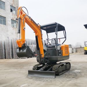Crawler Mini Hydraulic Excavator Boom Swing 2T Mini Digger With Changchai Engine