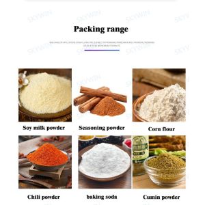 Dry Spice Powder Packing Machine 20-60 Bags/min Vertical Form Fill And Seal
