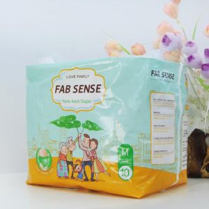 S M L XL Heavy Duty Overnight Diapers For Adults ISO1348 FDA FSC