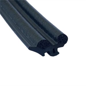 65±5 Hardness NR Doors And Windows Sealing Rubber Strip For Elastic Design And