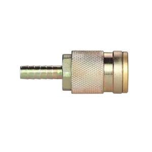 Shut - Off Pneumatic Quick Connect Coupling Steel Single I Series WP 300psi