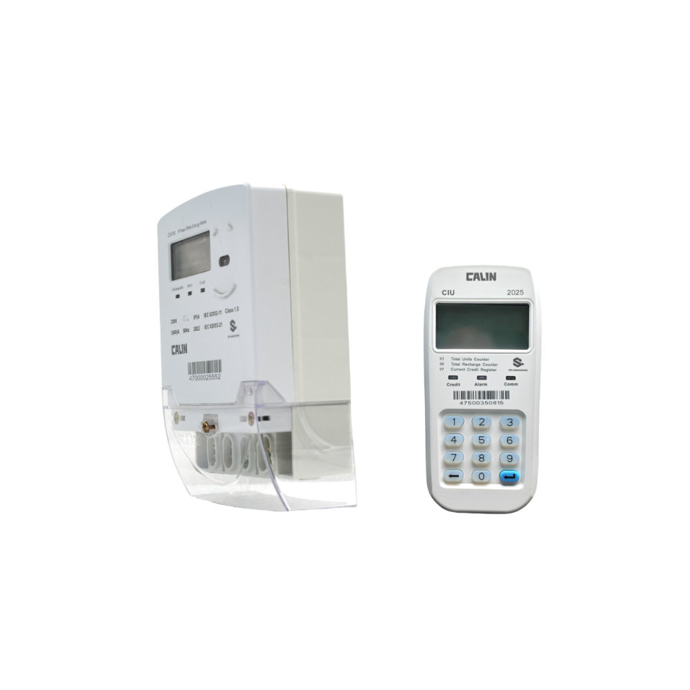 Single Phase LCD STS Prepayment Meter For Rural Area Solar System