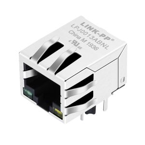 LU1T041X-43 LF , LPJ0013ABNL Magnetic RJ45 Single Port 10/100 Ethernet