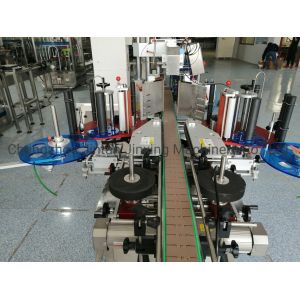 220V 4000BPH Automatic Sticker Labeling Machine For Bottles Cans