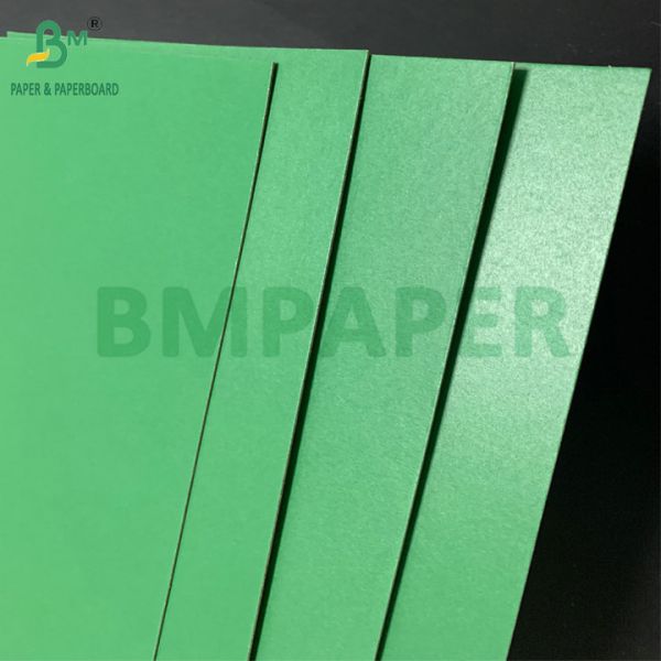1.1mm 1.2mm Green Coated Lacquered Stiffness Paperboard Grey Back Hard Board 1.1mm 1.2mm Green Coated Lacquered Stiffness Paperboard Grey Back Hard Board