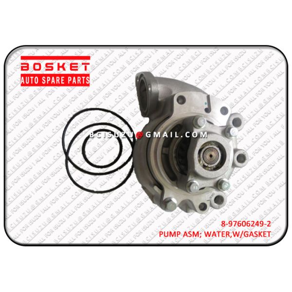 8-97606249-2 Vehicle Isuzu Engine Spare Parts Cxz51 6wf1 Water Pump 8976062492