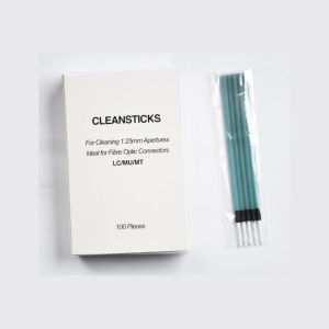 1.25mm Apertures Fiber Optic Cleaning Sticks Ideal For LC / MU / MT Connector