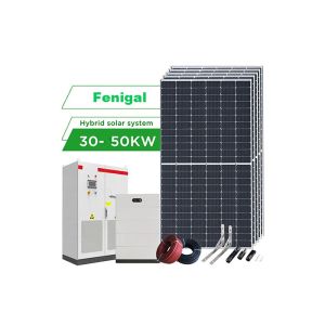 Cheap Hybrid Set Solar Power Battery Energy Storage System 30kw 50kw For Home 60Hz for sale
