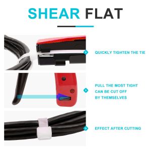 Multipurpose Cable Tie Gun Tightener Durable Plastic Material