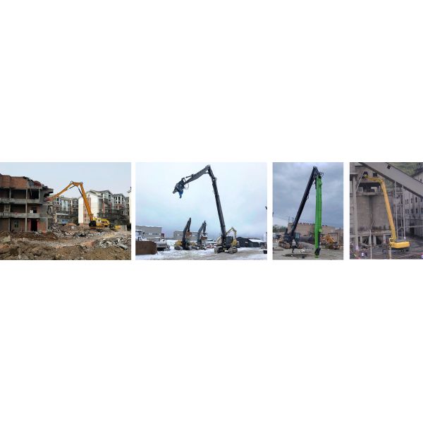 High Reach Demolition Equipment Boom Arm Multi Functional Excavator Boom