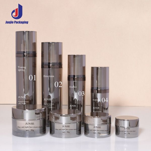 Luxury Plastic Acrylic Essence Cream Bottles 100ml 120ml Empty Cosmetics