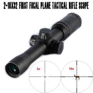 Cheap 2-10x32mm Tactical Riflescope Illuminated Riflescopes for sale