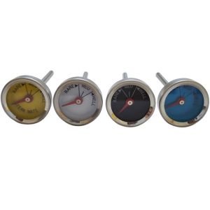 Bimetal Dial Instant Reading BBQ Meat Thermometer Customized Probe Length