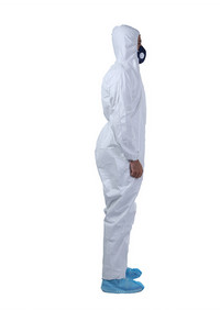 Quality Antibacterial Disposable Surgeon Gown , Disposable Microporous Coverall wholesale