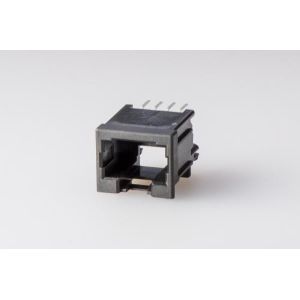 RJ45 Female Connector Single Port , RJ45 Surface Mount Jack With Transformer
