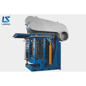 Large Heavy Steel Shell Induction Melting Furnace 5T Capacity 3000KW